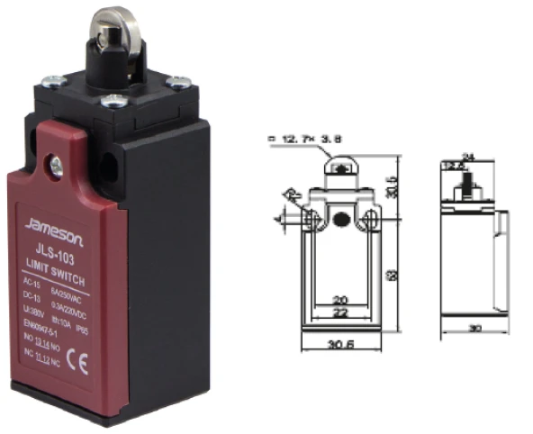 JAMESON JLS 103 Limit Swıtch Metal Makaralı