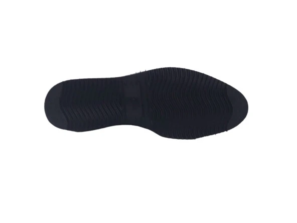 Zerhan 210 Erkek Siyah Bağcıklı Hakiki Deri Casual Ayakkabı - Resim 5