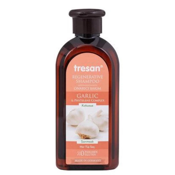 Tresan Onarıcı Bakım Şampuanı Sarımsaklı Kokusuz 300ml