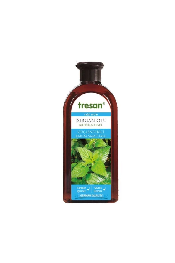 Tresan Yağlı Saçlar İçin Isırgan Otu Güçlendirici Bakım Şampuanı 300 ml