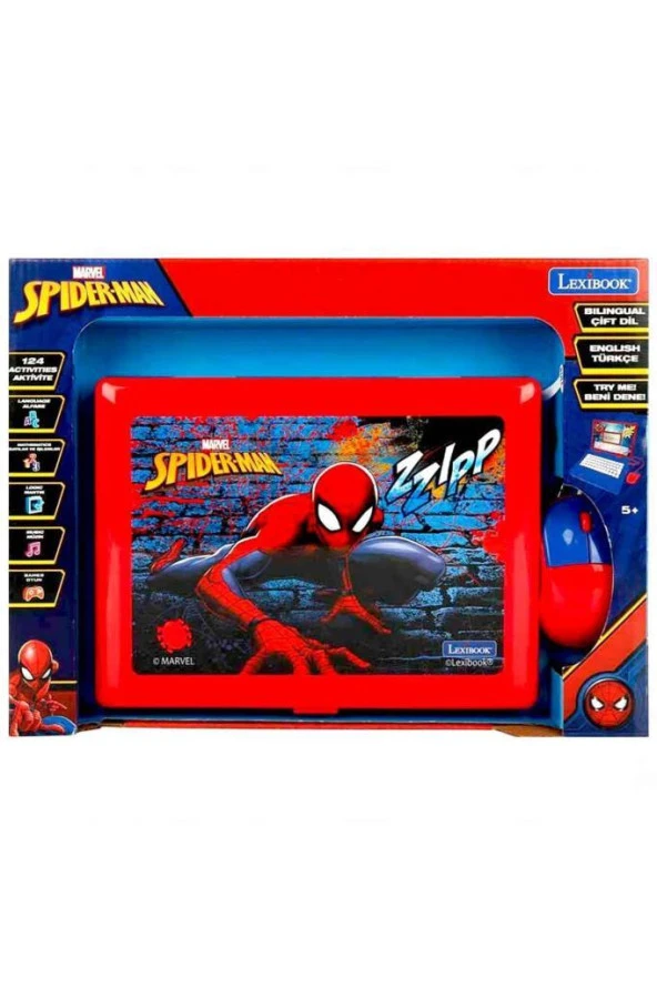 Sunman Marvel Spiderman Eğitici Laptop JC598 - 2
