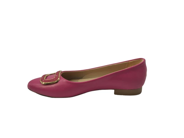 Merry Pace 6373312Z Toka Detaylı Hafif Rahat Taban Günlük Kadın Babet Ayakkabı - 6