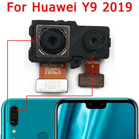 Huawei Uyumlu Y9  2019 Arka Kamera ürün görseli 1