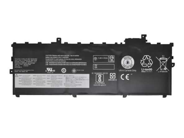 Lenovo ThinkPad X1 Carbon 01AV429, 01AV430 SB10K97587 Notebook Bataryası - Laptop Pili