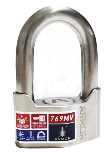 ARMOR 769MV 85 Mmx 16mm Kelepçeye Asma Kilit - 2