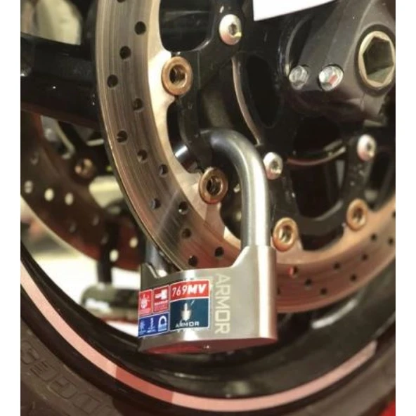 ARMOR 769MV 85 Mmx 16mm Kelepçeye Asma Kilit - 3