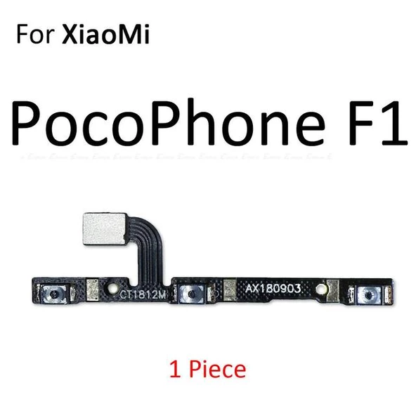 Tkgz Xiaomi POCOPHONE F1 On Off Yan Ses Filmi