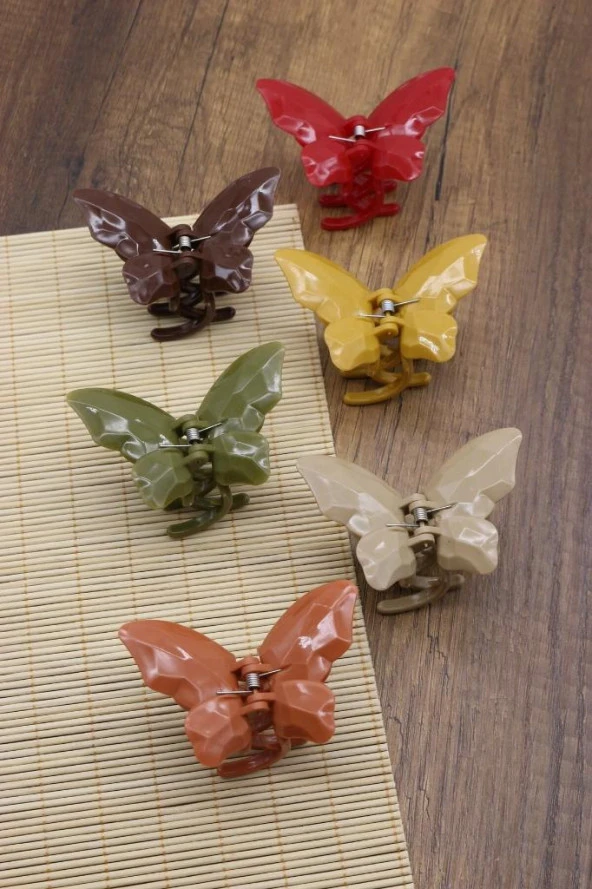 Mandal Toka Kelebek Model Mandal Toka Seti 6lı - 2