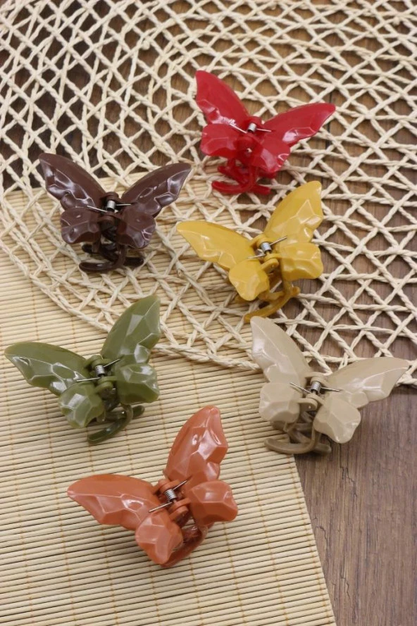 Mandal Toka Kelebek Model Mandal Toka Seti 6lı - 3