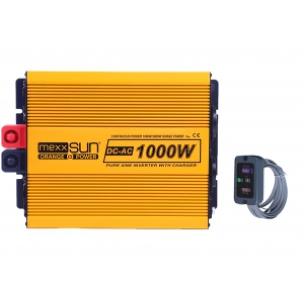 Tam Sinüs Şarjlı / Ekranlı 12V 1000W MEXXSUN