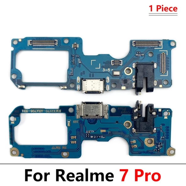 Tkgz Oppo Realme 7 PRO Şarj Soketi Kulaklık Soketi orj ürün görseli 1