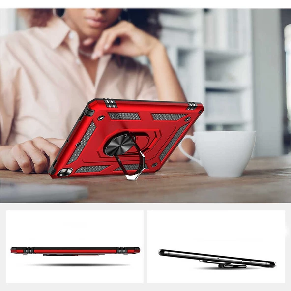 Apple iPad 9.7 2017 (5.Nesil) Kılıf Zore Tablet Vega Kapak - Resim 6