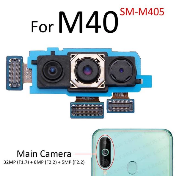 Tkgz Samsung Galaxy M40 Arka Kamera (Orjinal) ürün görseli 1