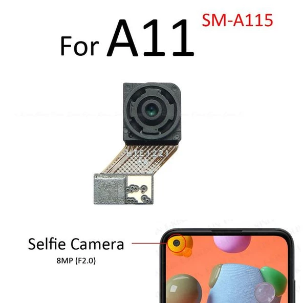 Tkgz Samsung Galaxy A11 Ön Kamera (Orjinal)