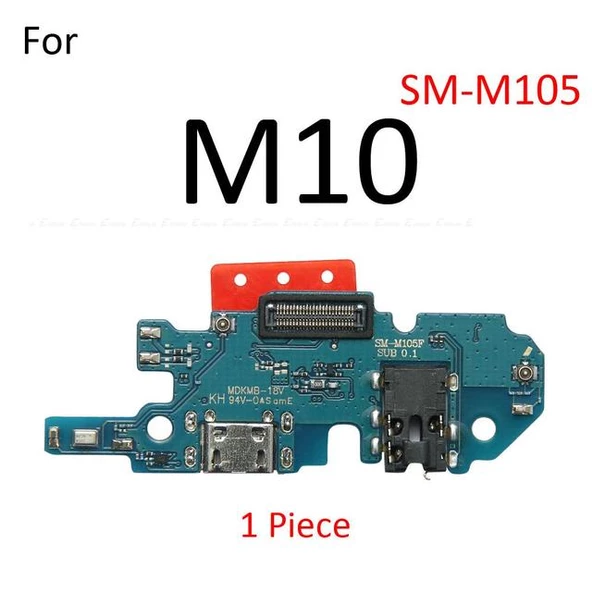 Tkgz Samsung Galaxy M10 FULL ORJ Şarj Soketi Kulaklık Soketi