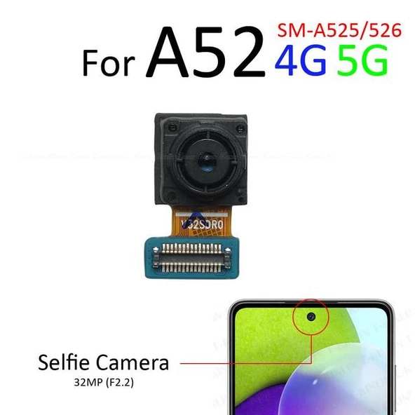 Tkgz Samsung Galaxy A52 Ön Kamera (Orjinal)