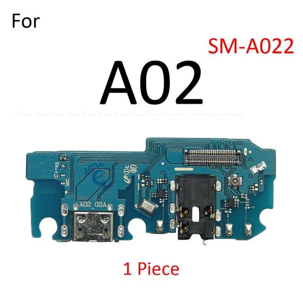 Tkgz Samsung Galaxy A02 FULL ORJ Şarj Soketi Kulaklık Soketi