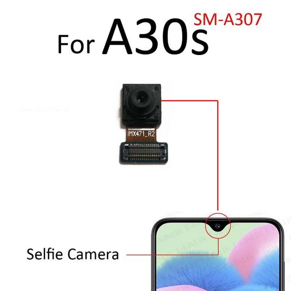 Tkgz Samsung Galaxy A30S Ön Kamera (Orjinal) ürün görseli 1