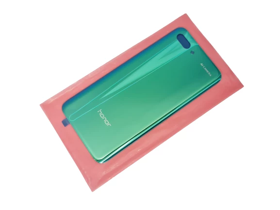 Tkgz Honor 10 Arka Pil Batarya Kapağı (CAM) YEŞİL