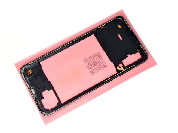 Tkgz Samsung Galaxy A70 A705 ORJ kasa Arka Pil Kapağı Siyah - Resim 3