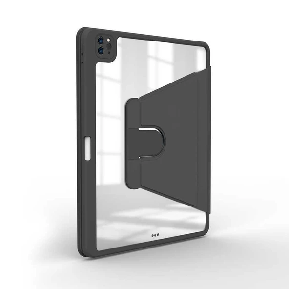 Apple iPad Pro 11 2020 (2.Nesil) Kılıf Zore Nayn Dönebilen Standlı Kılıf - 8