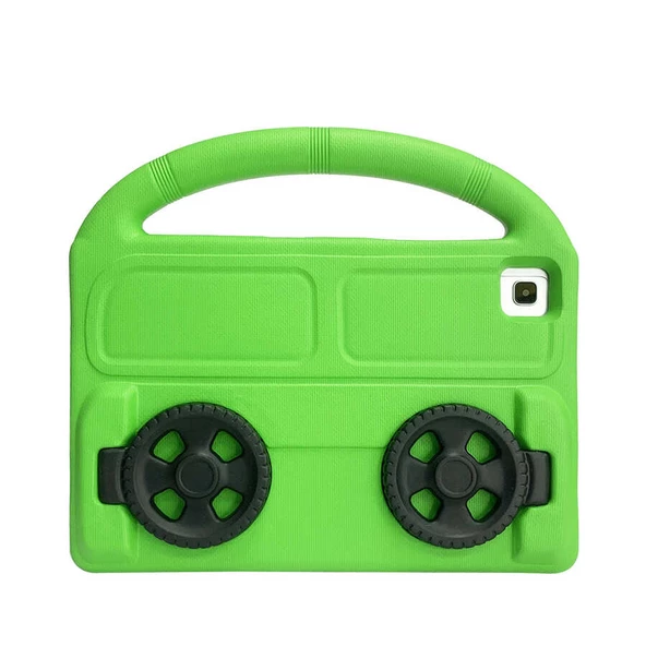Galaxy Tab A7 10.4 T500 2020 Zore Wheel Car Tekerlek Standlı Tablet Eva Silikon Kılıf - 4