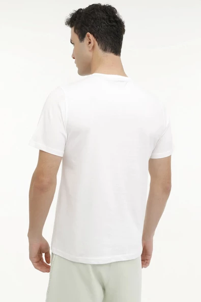 ML JERRY 11URB1015 4FX KIRIK BEYAZ Erkek Kısa Kol T-Shirt 101571166 - 4