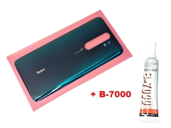 Tkgz Xiaomi Redmi NOTE 8 PRO Arka Pil Batarya Kapağı (CAM+B-7000) YEŞİL ürün görseli 1