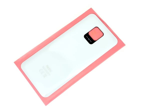 Tkgz Xiaomi Redmi NOTE 9S NOTE 9 PRO Arka Kapak Batarya Kapağı (CAM+B-7000) BEYAZ - 2