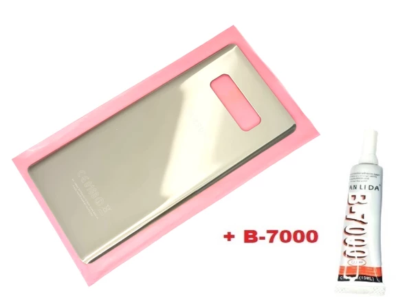 Tkgz Samsung Galaxy NOTE 8 Arka Pil Batarya Kapağı (CAM+B-7000) GOLD