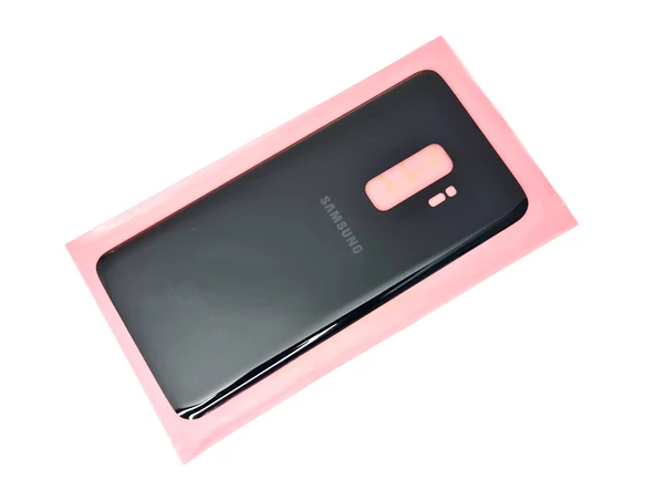 Tkgz Samsung Galaxy S9 PLUS Arka Pil Batarya Kapağı (CAM+B-7000) SİYAH - 2