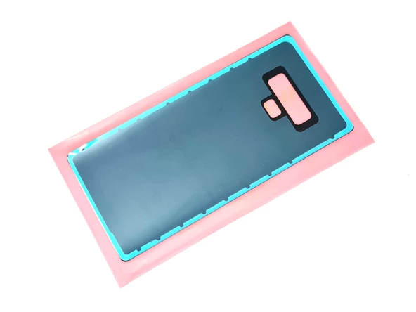 Tkgz Samsung Galaxy NOTE 9 Arka Pil Batarya Kapağı (CAM+B-7000) GRİ - Resim 3