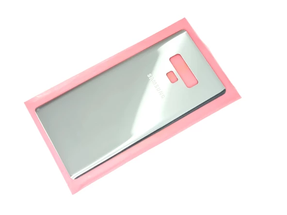Tkgz Samsung Galaxy NOTE 9 Arka Pil Batarya Kapağı (CAM+B-7000) GRİ - Resim 2
