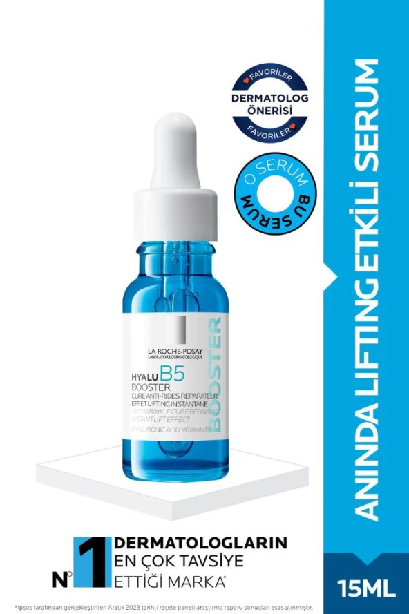 La Roche Posay Hyalu B5 Booster Anında Lifting Etkili Yaşlanma Karşıtı Bakım Serumu 15ml