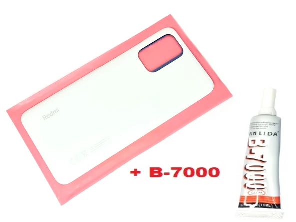 Tkgz Xiaomi Redmi NOTE 10S (4G) Arka Pil Batarya Kapağı (B-7000) BEYAZ ürün görseli 1