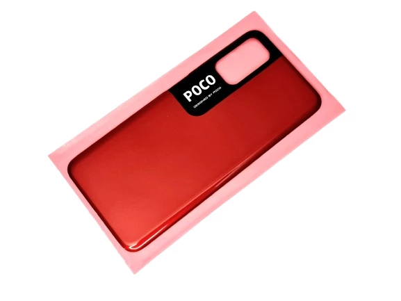 Tkgz Xiaomi POCO M3 PRO Arka Pil Batarya Kapağı (B-7000) KIRMIZI - Resim 2