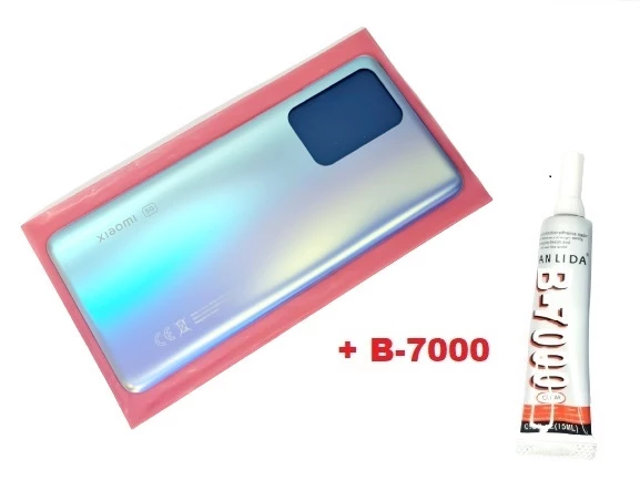 Tkgz Xiaomi Mİ 11T Arka Pil Batarya Kapağı (CAM+B-7000) MAVİ