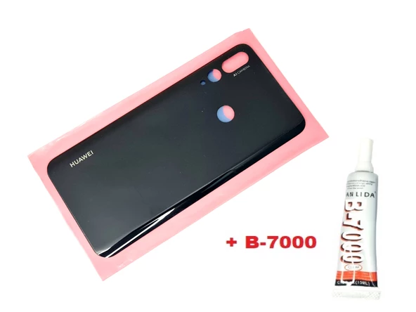 Huawei Uyumlu Y9 Prime 2019 Arka Pil Batarya Kapağı (B-7000) SİYAH ürün görseli
