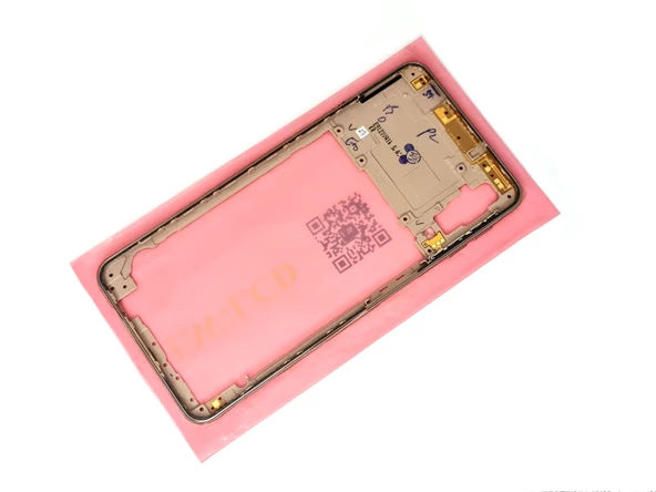 Tkgz Samsung Galaxy A7 A750 (2018) FULL ORJ KASA Arka Pil Batarya Kapağı (TAMİR SETİ) GOLD - 4