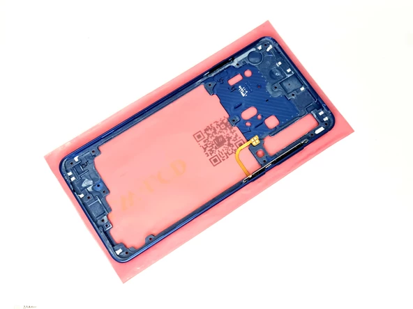 Tkgz Samsung Galaxy A9 A920 2018 FULL ORJ KASA Arka Pil Batarya Kapağı (TAMİR SETİ) MAVİ - Resim 4