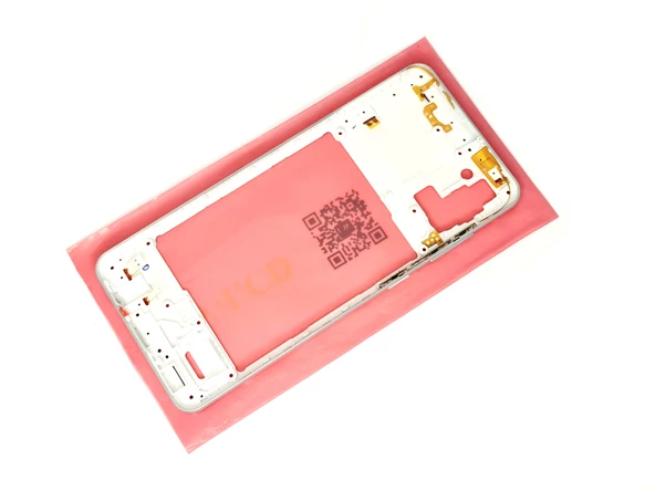 Tkgz Samsung Galaxy A31 (A315) FULL ORJ KASA Arka Pil Batarya Kapağı (TAMİR SETİ) BEYAZ - 3