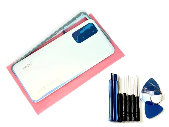 Tkgz Xiaomi Redmi NOTE 11S KASA Full Arka Pil Batarya Kapağı (TAMİR SETİ) BEYAZ ürün görseli 1