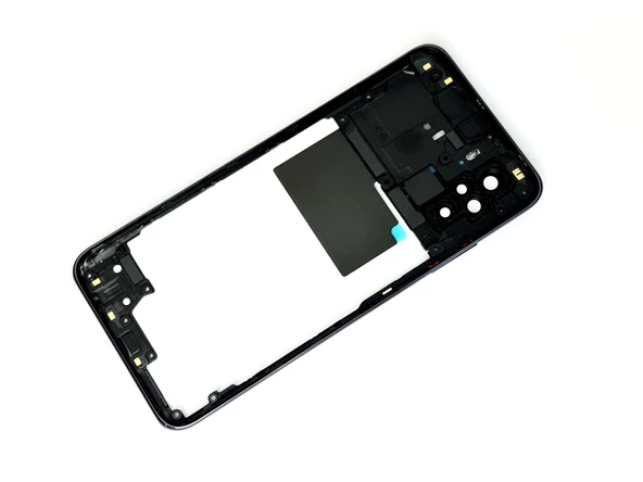 Tkgz Xiaomi Redmi NOTE 10 (4G) KASA Arka Pil Batarya Kapağı (TAMİR SETİ) SİYAH - Resim 4
