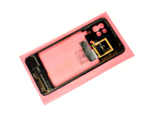 Tkgz Samsung Galaxy M32 KASA Arka Pil Batarya Kapağı (TAMİR SETİ) SİYAH - 3