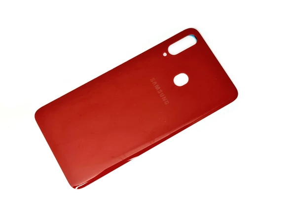 Tkgz Samsung Galaxy A20S A207 Arka Pil Batarya Kapağı (B-7000) KIRMIZI - Resim 2