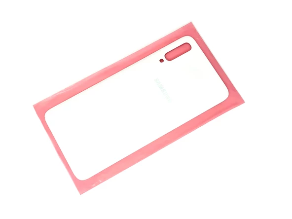 Tkgz Samsung Galaxy A70 A705 Arka Pil kapağı (B-7000) BEYAZ - 2