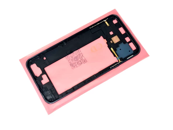 Tkgz Samsung Galaxy J4 Plus KASA Arka Pil Batarya Kapağı (TAMİR SETİ) SİYAH - Resim 4