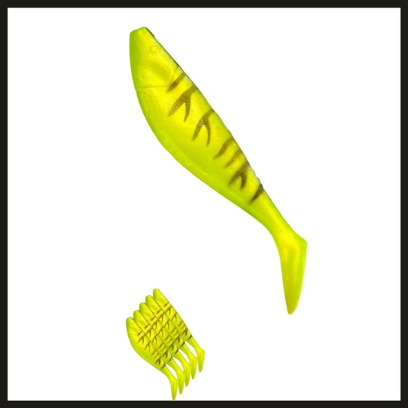 Uyguna-Yakala 5'li  Fluo Green 8,5cm Sasi-YEM.670