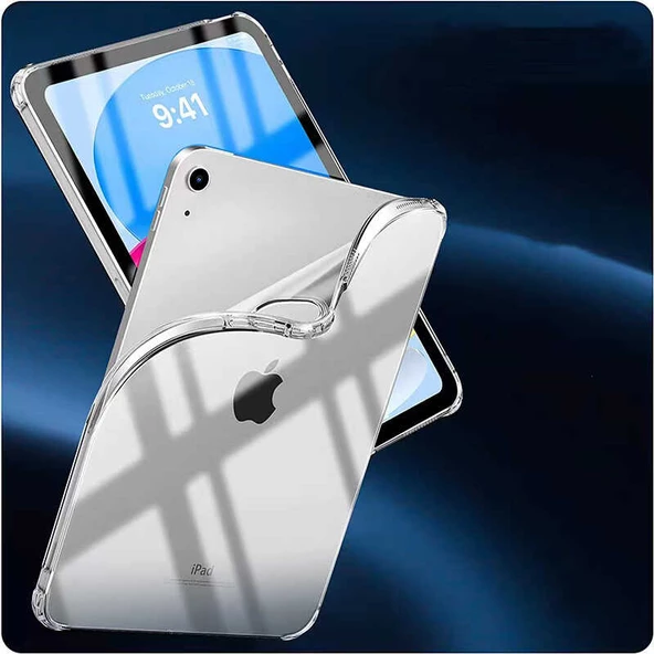 Apple iPad 10.9 2022 (10.Nesil) Kılıf Zore Tablet Nitro Anti Shock Silikon Kapak - 5