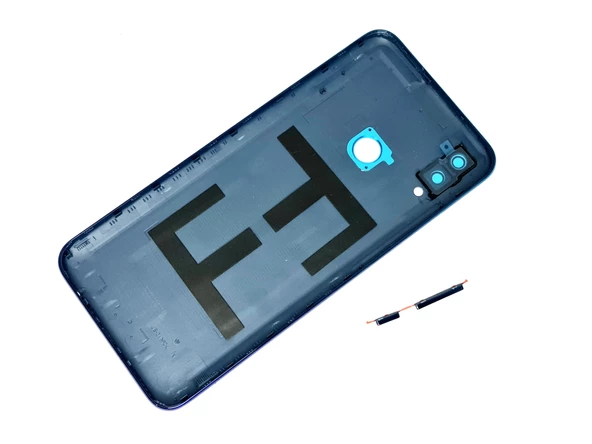Tkgz Huawei Uyumlu P Smart 2019 Kasa Arka Pil Kapağı + PİL MAVİ - 3